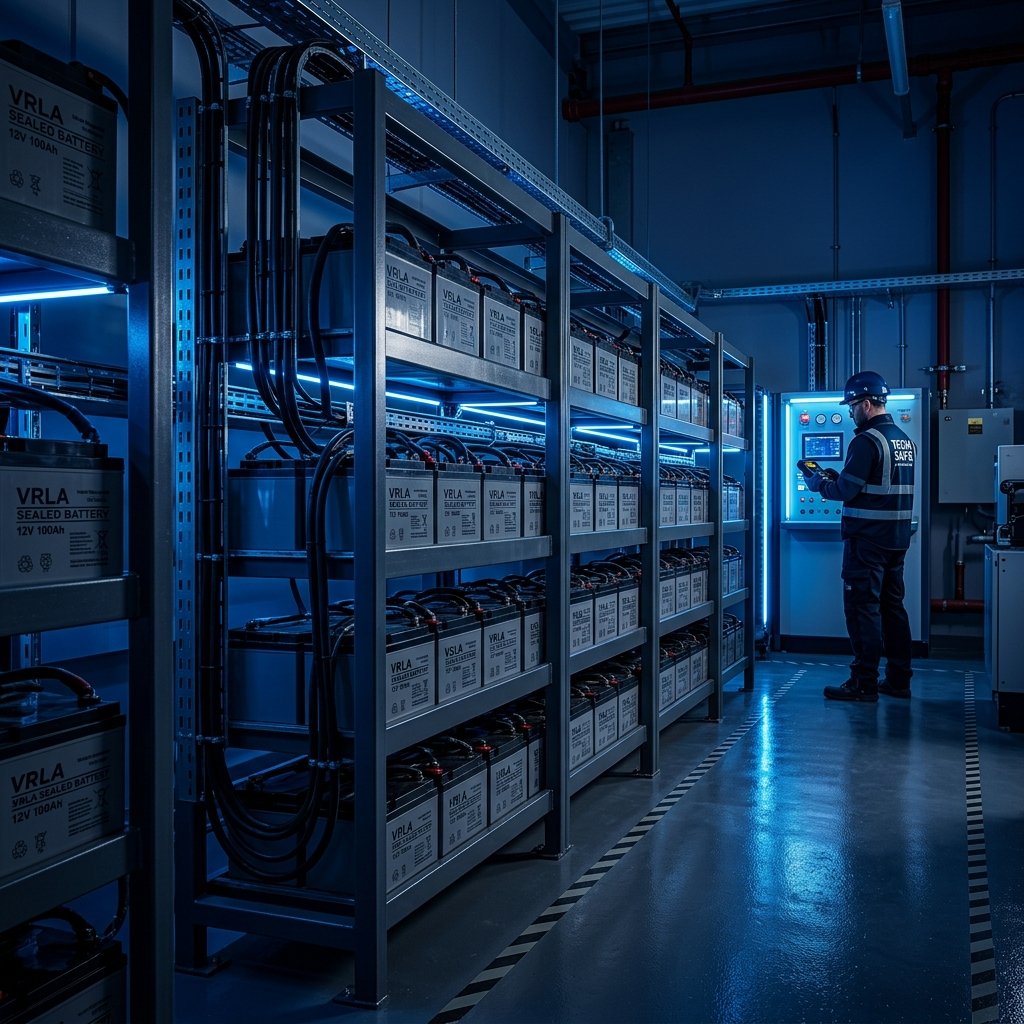 Battery room installation